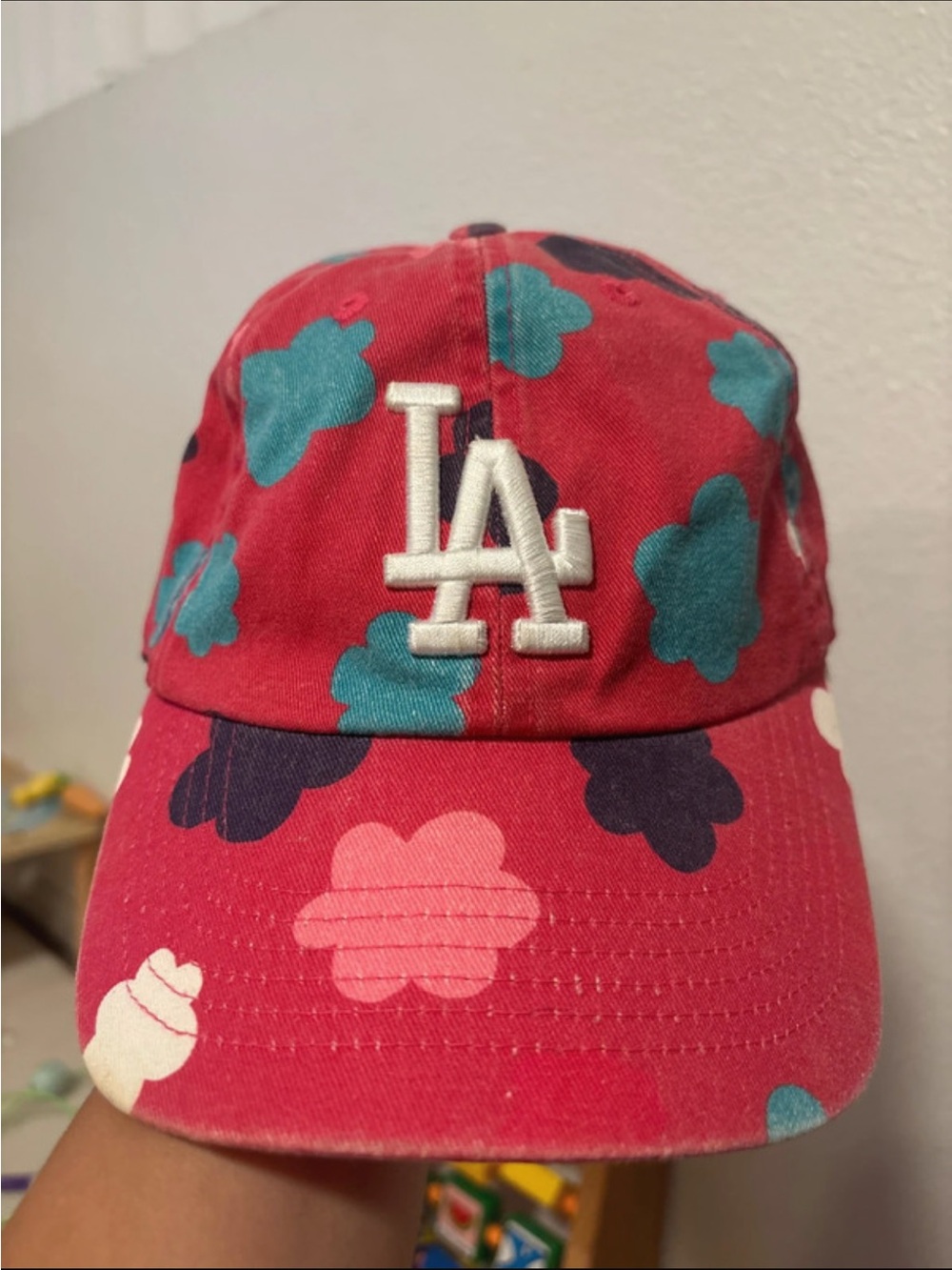 47 Brand Youth Pink and Black Kids Snapback Cap